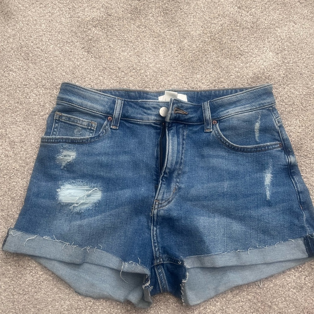 Denim Blue Women's Shorts